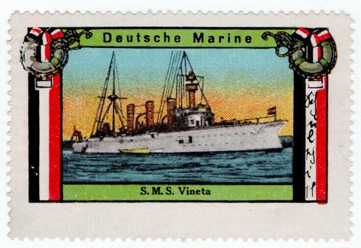 (I.B) Germany (Great War) Cinderella : SMS Vineta