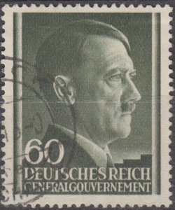 Poland Generalgouvernement Scott #N89 1941 Used