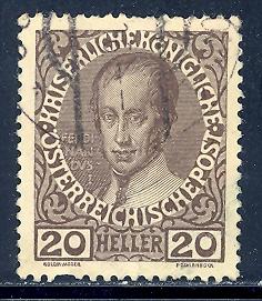 Austria 117a used SCV $ 0.20