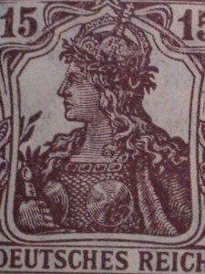 ​GERMANY-1916 SC#99 106 YEARS OLD GERMANIA STAMPS-MNH  BLOCK  VERY FINE-RARE