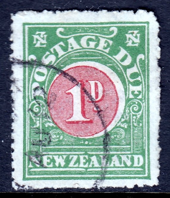 New Zealand - Scott #J17 - Used - SCV $1.00