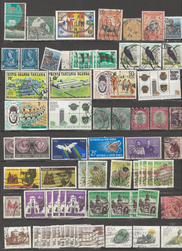 COLLECTION LOT # 02 GB COLONIES IN AFRICA 880 STAMPS CLEARANCE 4 SCAN