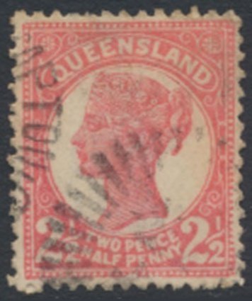 Queensland Australia States  SG 214  1895  Used  see details  / scans 