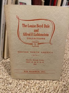 DALE-LICHTENSTEIN Canada / BNA - H.R. Harmer - Sales 5, 7, 10, 1969-1970