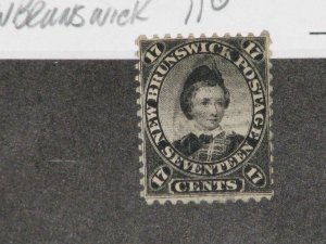 CANADA, NEW BRUNSWICK, SCOTT# 11, USED