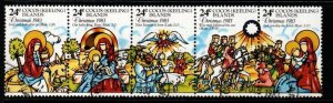 COCOS (KEELING) ISLANDS SG103/7 1983 CHRISTMAS FINE USED