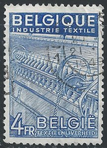 Belgium #383 4fr Textile Industry