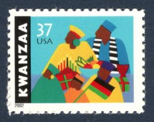 3673 Kwanzaa US Single Mint/nh (Free Shipping)