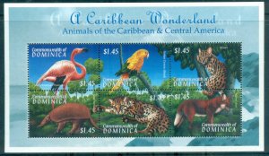 Dominica 2000 Wildlife $1.45 MS MUH