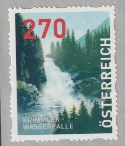 Austria 2018 Dispenser Stamp, Krimmler Waterfall, Scott Cat. No. 2770 MNH