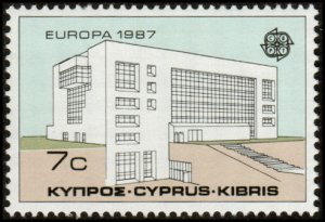 Cyprus 687 - Mint-NH - 7c Europa / Central Bank (1987) (cv $0.75)