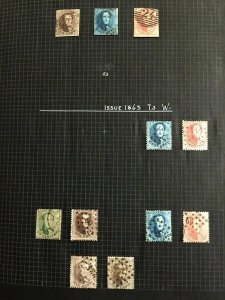 Belgium Good 1850s/1950s M&U Collection(Aprx 800)GM957