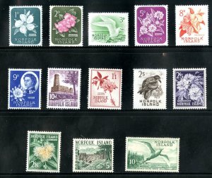 NORFOLK ISLAND 29-41 MH SCV $65.55 BIN $29.50