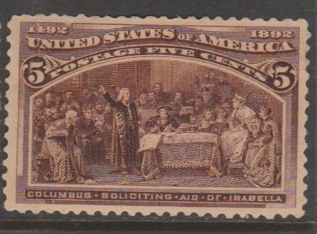 U.S. Scott #234 Columbian Stamp - Mint Single