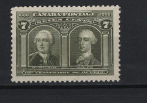 Canada #100 Unused  XF - Lakeshore Philatelics