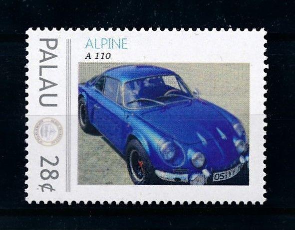 [76027] Palau  Classic Cars Alpine A 110  MNH