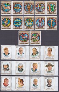 1971 Ajman 769-792 Zodiac Signs / Astronauts / Personalities 15,00 €