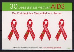 [Hip1736] United Nations 2011 : AIDS support Good sheet very fine Adhesive