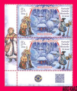 MOLDOVA 2024 Christmas New Year Festival Winter Dances Traditions Customs Ritual