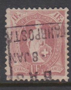 Switzerland Sc#87b Used