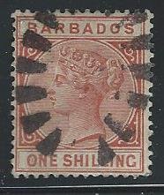 Barbados USED  S.C.#   67