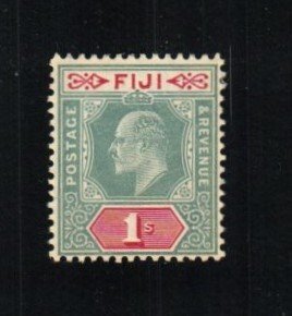 Fiji Stamp 75  - Edward Vii