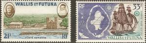 Wallis & Futuna Is C13-14 Y&T PA 16-7 MLH VF 1960 SCV $14.25