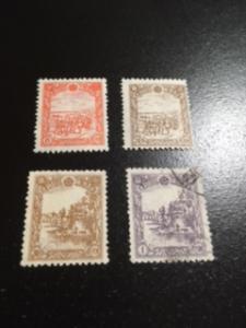 Manchukuo sc 159,161,162,163 M+U