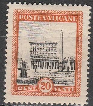 Vatican City #22  F-VF Unused  (S9774)