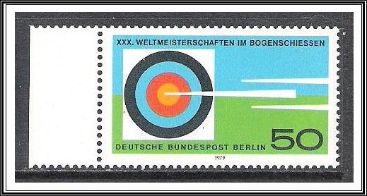 Germany Berlin #9N428 Archery Championships MNH