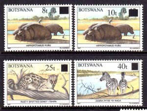 Botswana 1992 Wild Animals Complete MNH Set SC 518-535 SG 738-755 CV £51.35