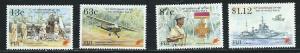 Fiji 720-3 1995 50th WWII set MNH