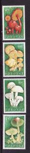 D2-Mushrooms-Fungi-Faroe Is.-Sc#315-18-unused NH set-1997-