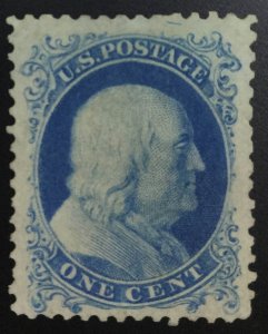 MOMEN: US STAMPS #40 NGAI UNUSED VF/XF LOT #76636