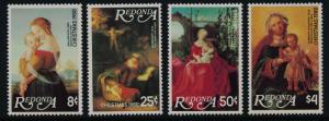 Redonda MI 67-70 MNH Art, Paintings, Christmas