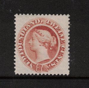 Newfoundland #28 Extra Fine Never Hinged **With Certificate** 