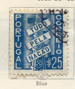 Portugal 1935-36 Early Issue Fine Used 25c. NW-192063