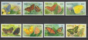 ST KITTS & NEVIS/NEVIS 1993 SG 744/51 + MS 752 MNH Cat £22