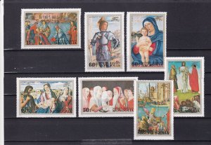 SA12b Mongolia 1972 Paintings by Venetian Masters mint stamps