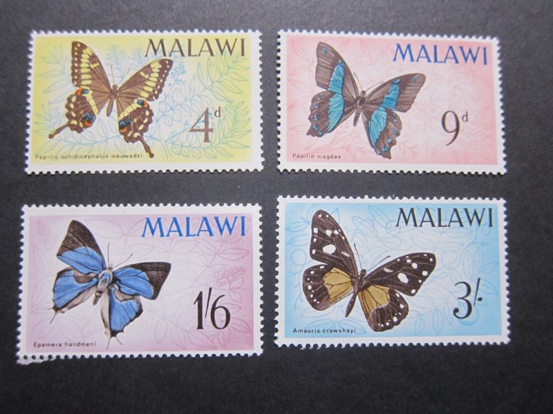 Malawi 1966 Sc 37-40 set MNH