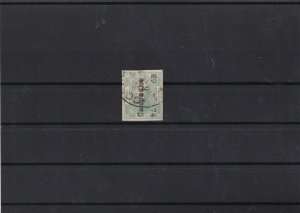 mexico 1872 6c overprint stamp ref 11442