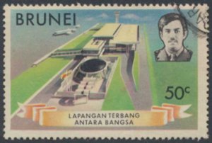 Brunei   Sc#  215 Used Airport   see details face & reverse scans  