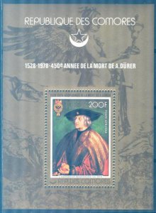 Comoro Islands 1978 Art Paintings Albrecht Durer S/S Deluxe MNH