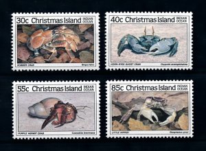 [99452] Christmas Island 1985 Marine life crabs hermit crab  MNH