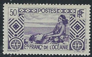 French Polynesia 95 MH 1934 issue (ak3101)