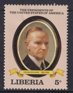 Liberia 924 American Presidents 1982