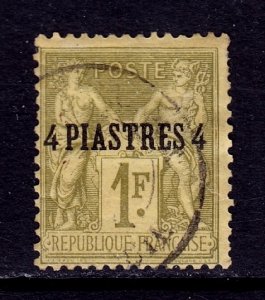 France (Offices in Turkey) - Scott #5 - Used - See description - SCV $15