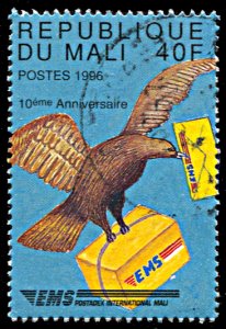 Mali 781, postally used, 10th Anniversary of Express Mail Service