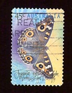 Australia 1697 45c Meadow Argus butterfly 1998 perf 11