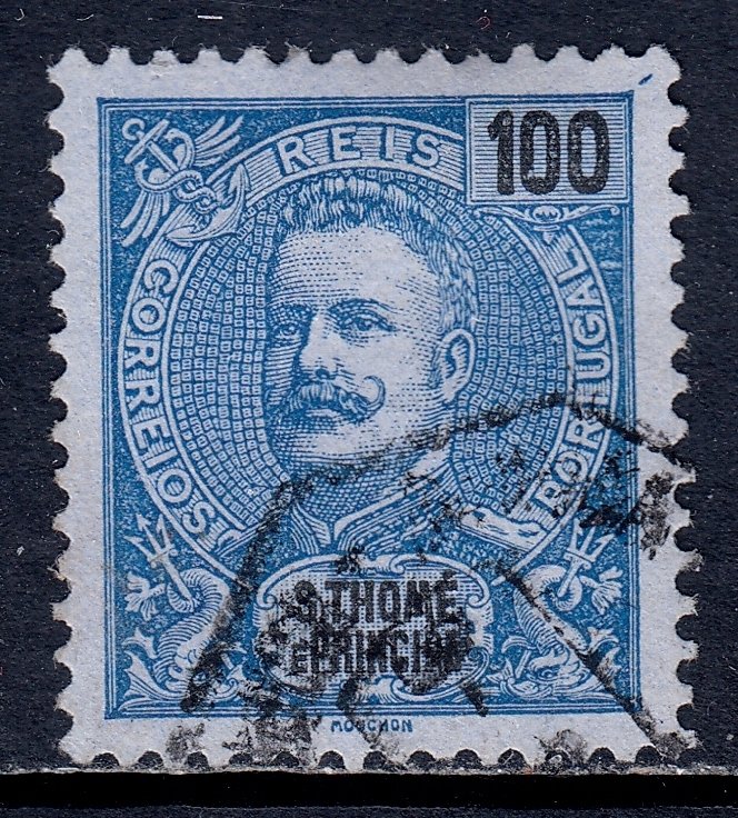 St. Thomas and Prince Islands - Scott #53 - Used - SCV $2.00